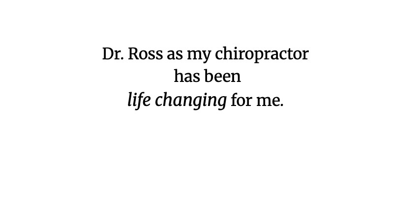 Vertigo and Anxiety alleviated with Chiropractic