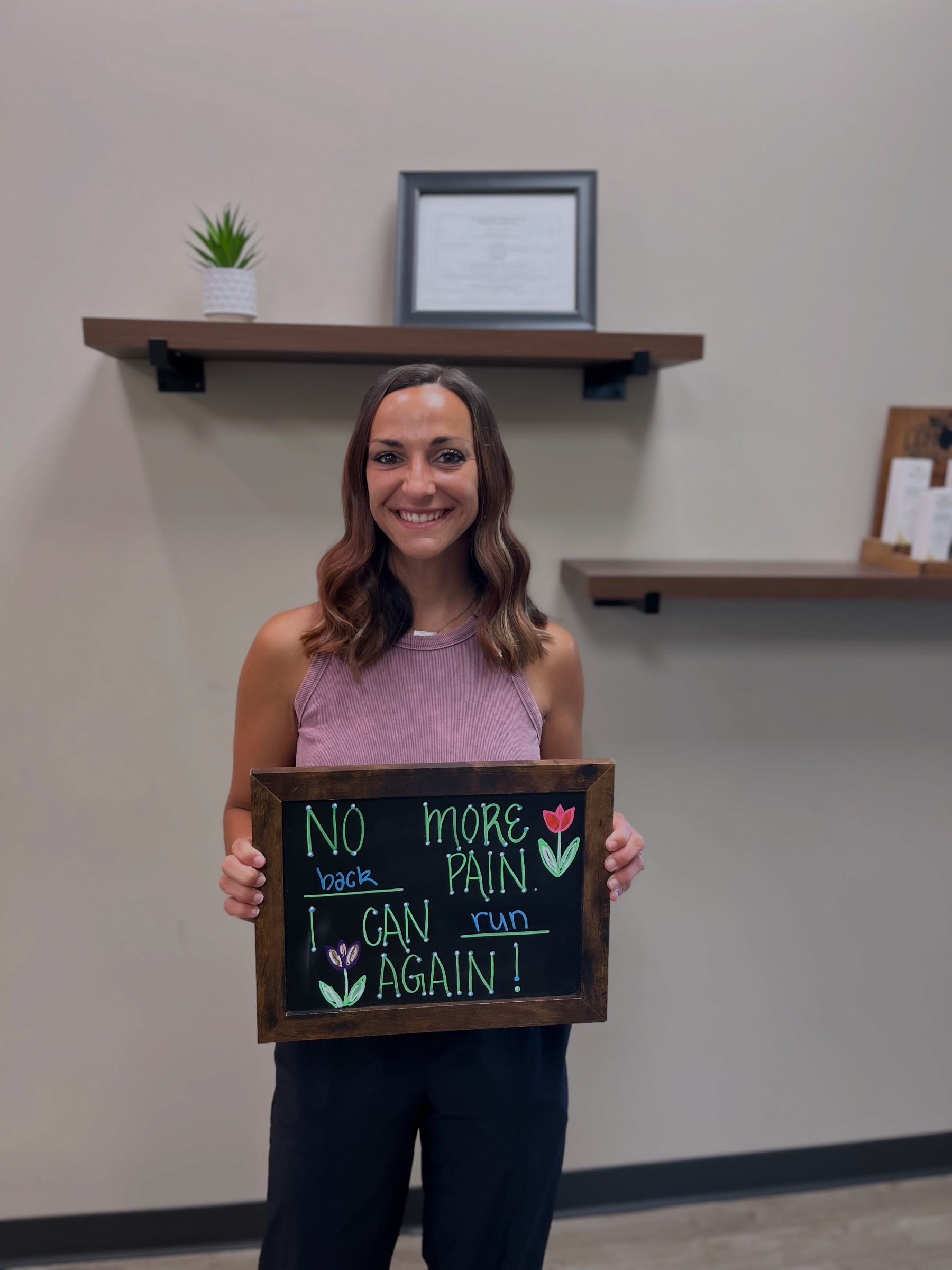 Running without Back Pain