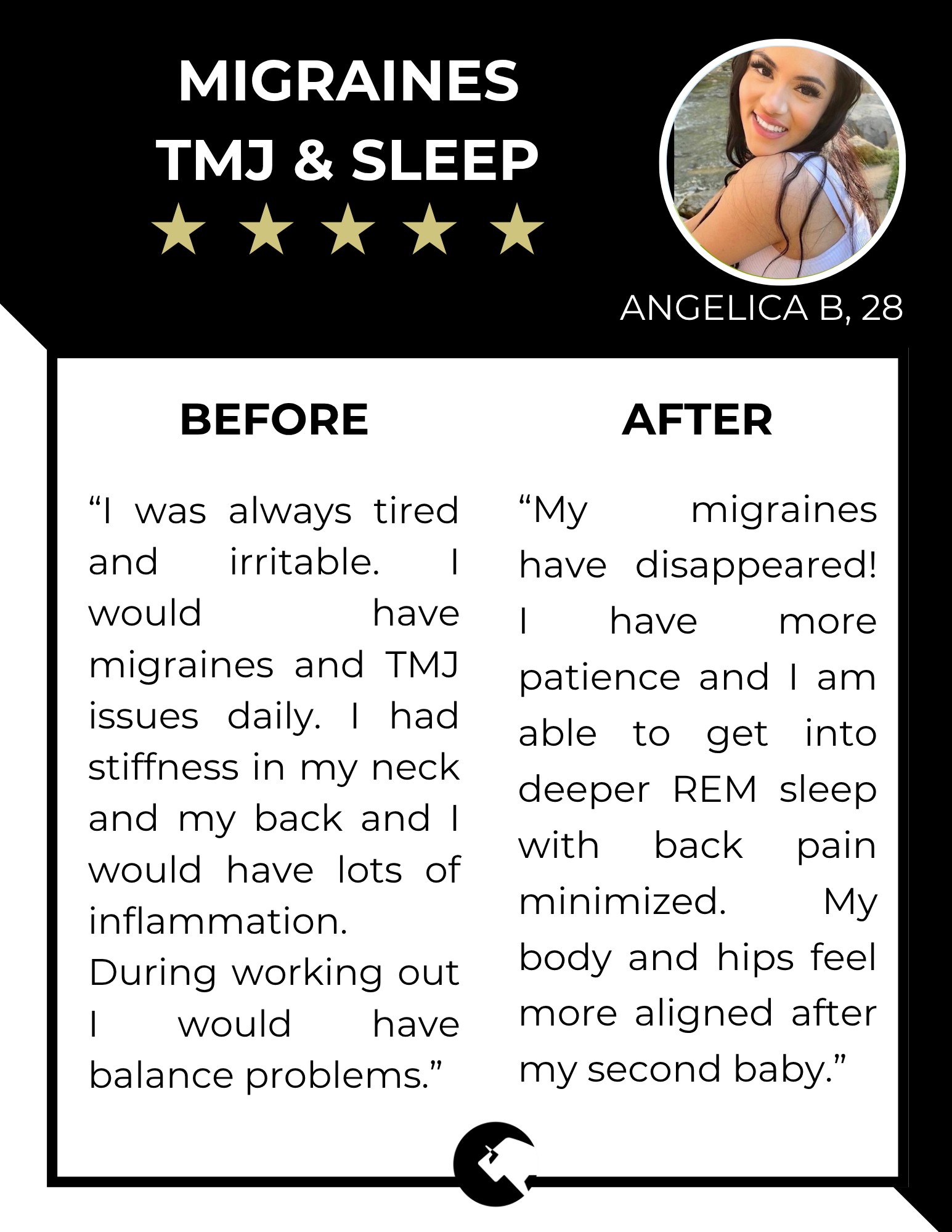 Daily Migraines, TMJ & Sleep Issues Gone with Chiropractic