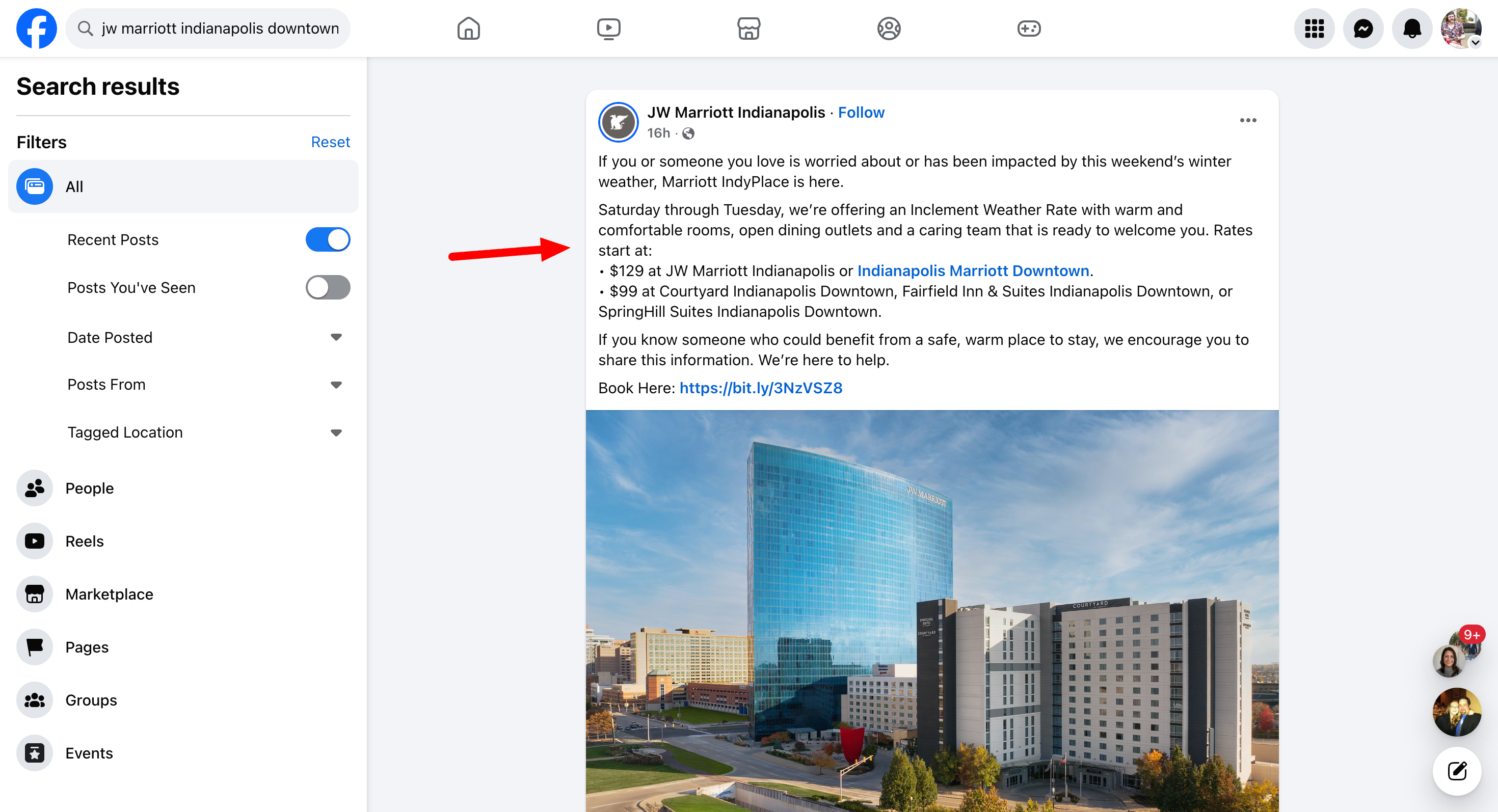 What Chiropractors Can Learn from Marriott Selling Rooms in a Snowstorm