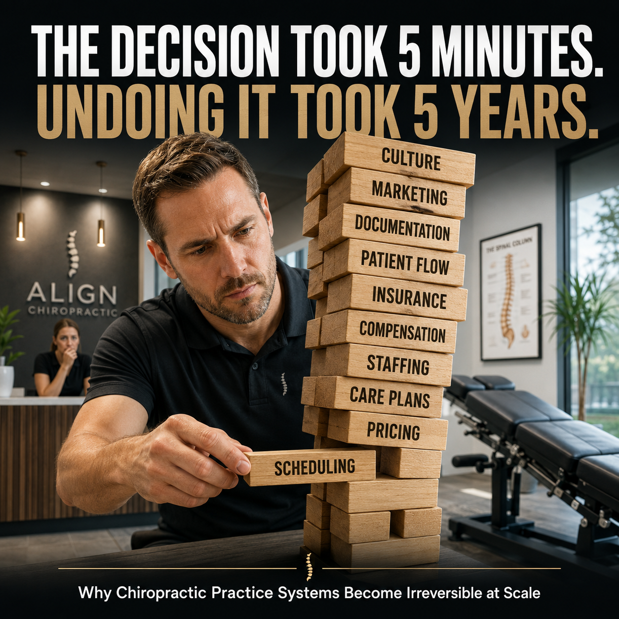 Why Chiropractic Practice Systems Become Irreversible at Scale