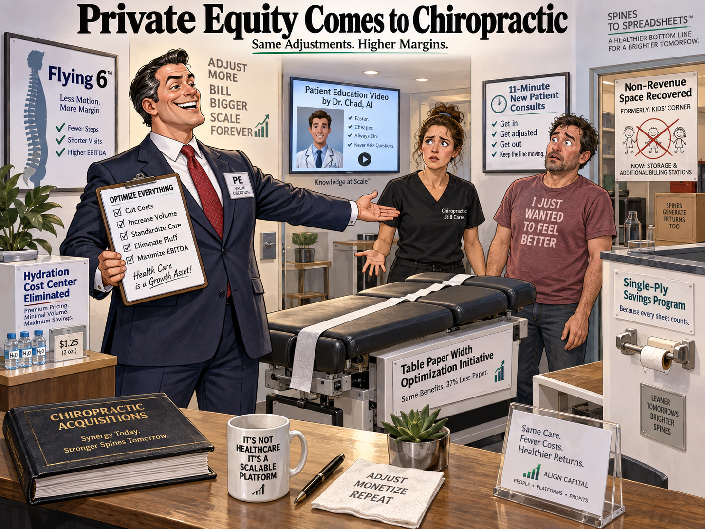  Is Private Equity Going to Destroy Chiropractic — or Is Saudi Money Our Only Hope?