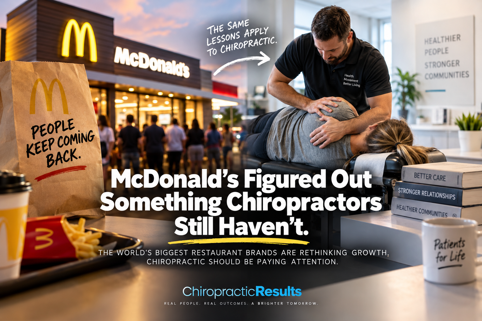  McDonald's Figured Out Something Chiropractors Still Haven't.
